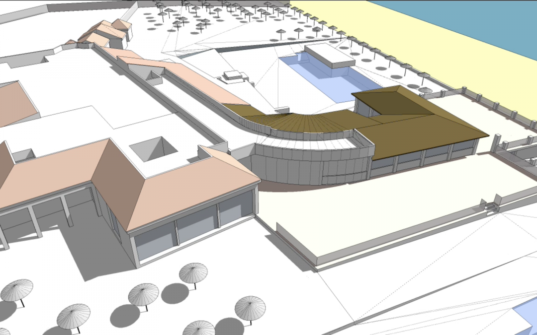 Refurbishment proposal for beach club