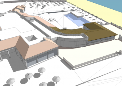 Propuesta de reforma en club de playa