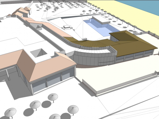 Refurbishment proposal for beach club
